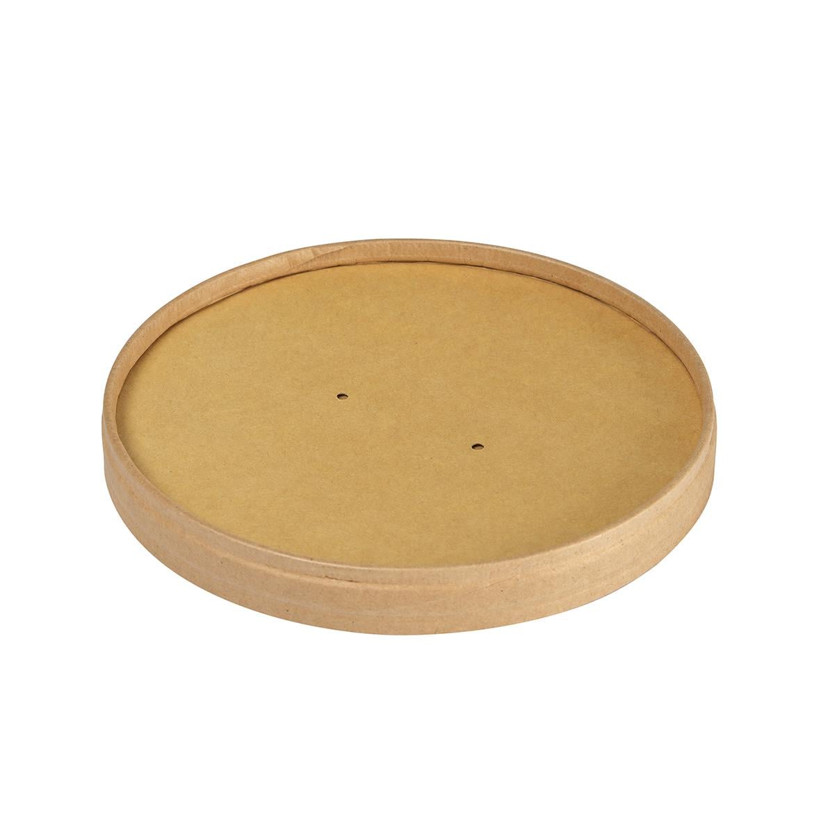 Rund lock till form Duni Ronda, brun, diameter 150mm, för 500/700ml flaskor