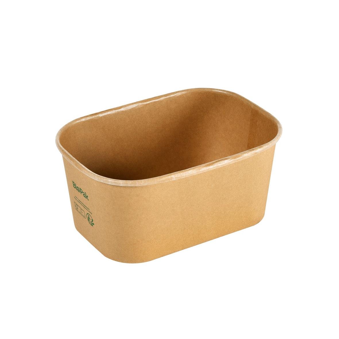 Brun pappersform Duni Brick Medium 171x120x77mm 1000ml