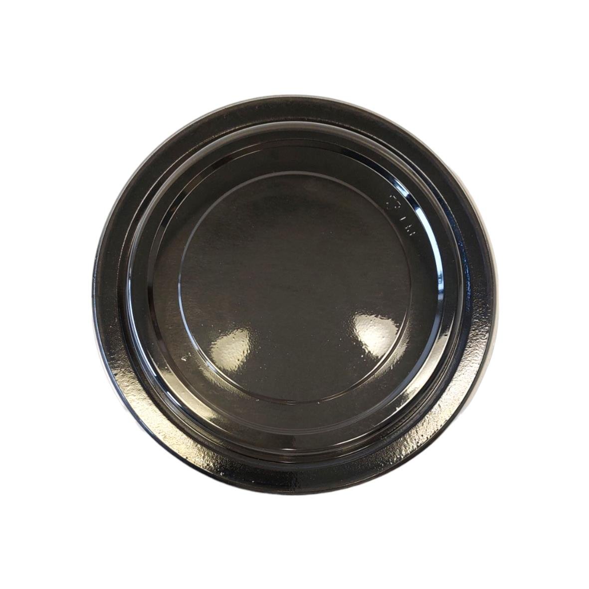 Rund pappersform i klar PET med kupollock, 1000ml