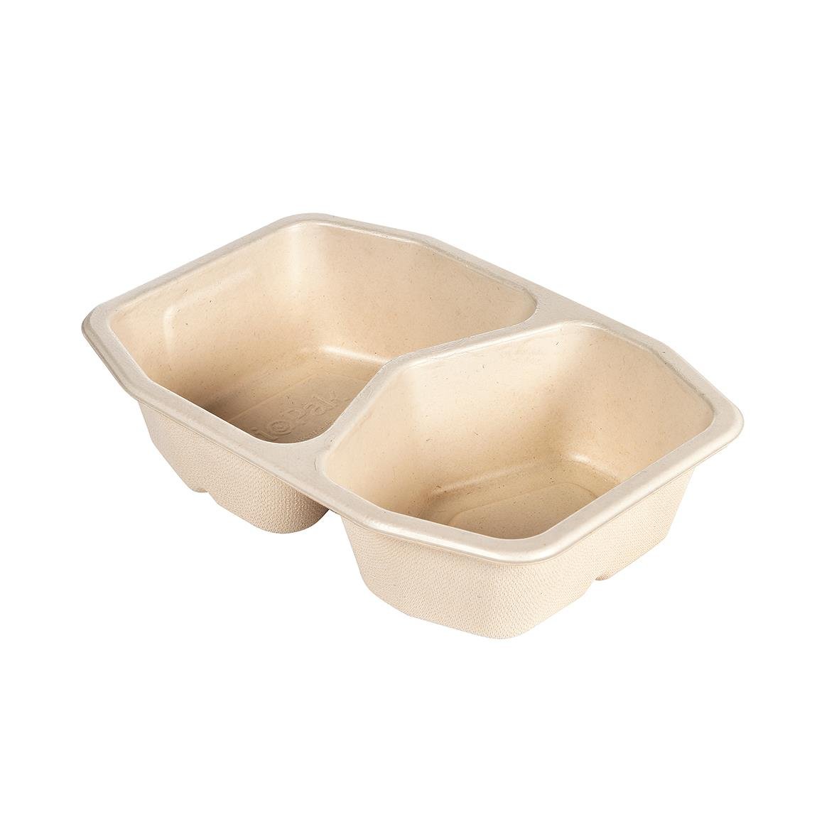 Form Duniform HMR 2-F Bagasse Brun 540/400ml