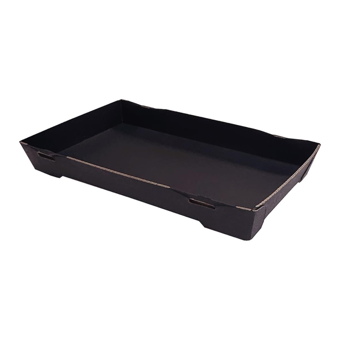 Svart pappersform Tray2Go Sushi 191x111x22mm