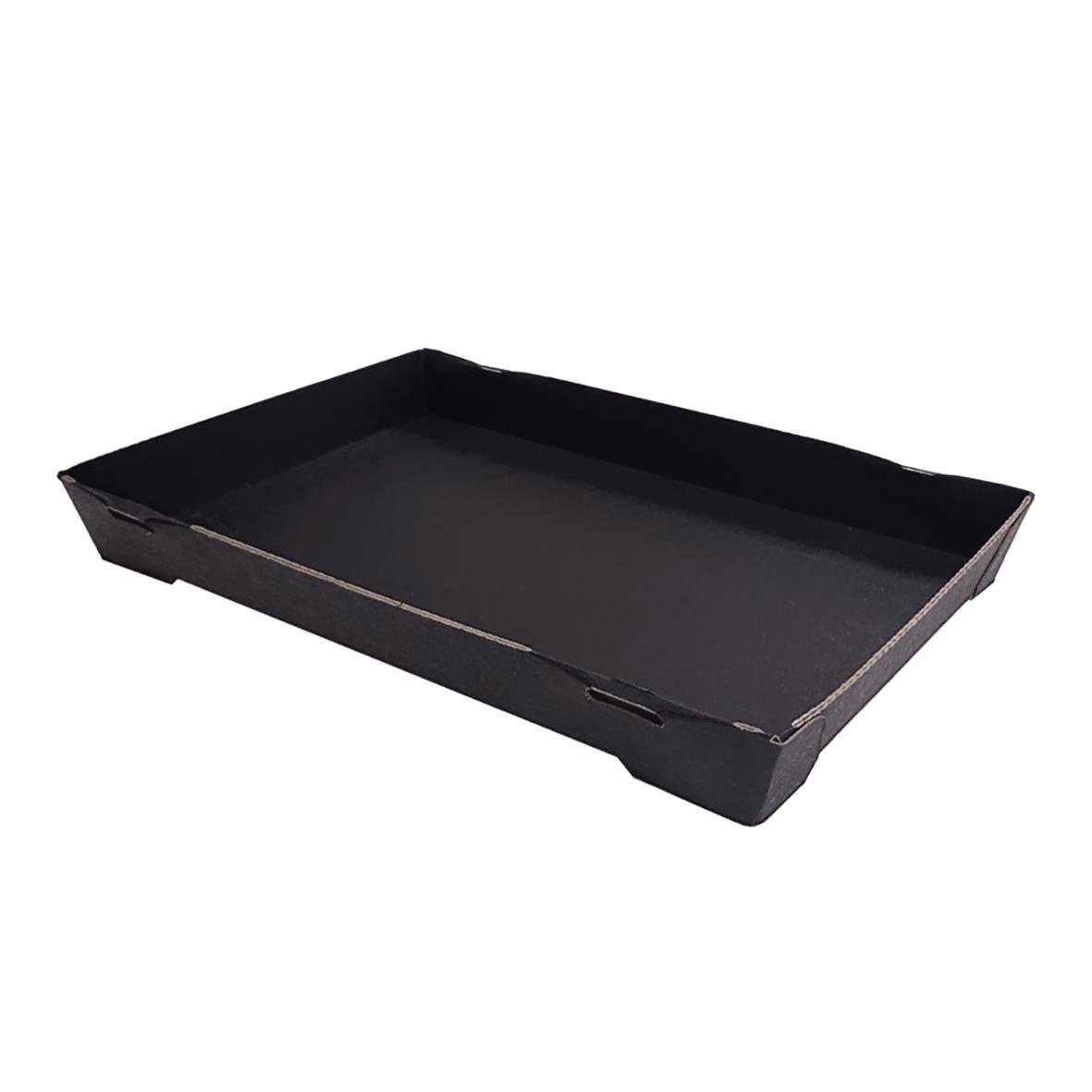 Svart pappersform Tray2Go Sushi 210x135x22mm