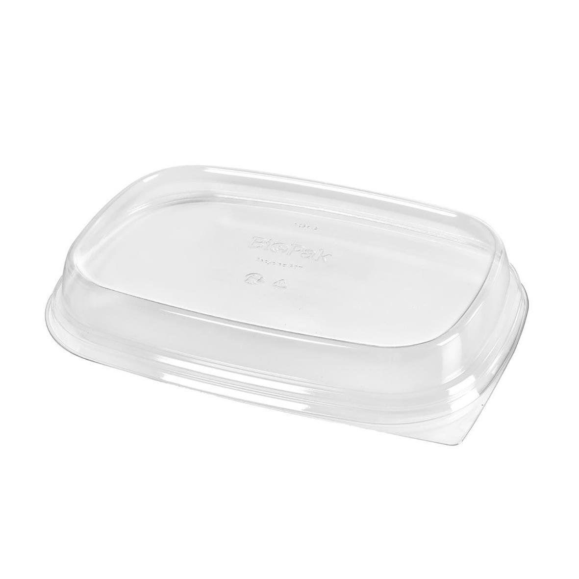 Klar plastlåda av pappersform Duni Cube rPET för förvaring