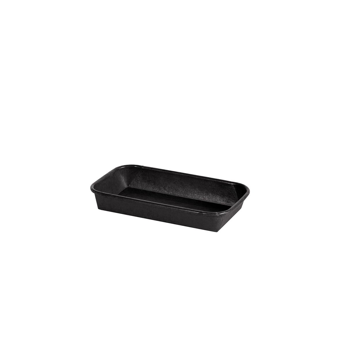 Svart pappersform Duni Contrast 160x61x24mm, 240ml