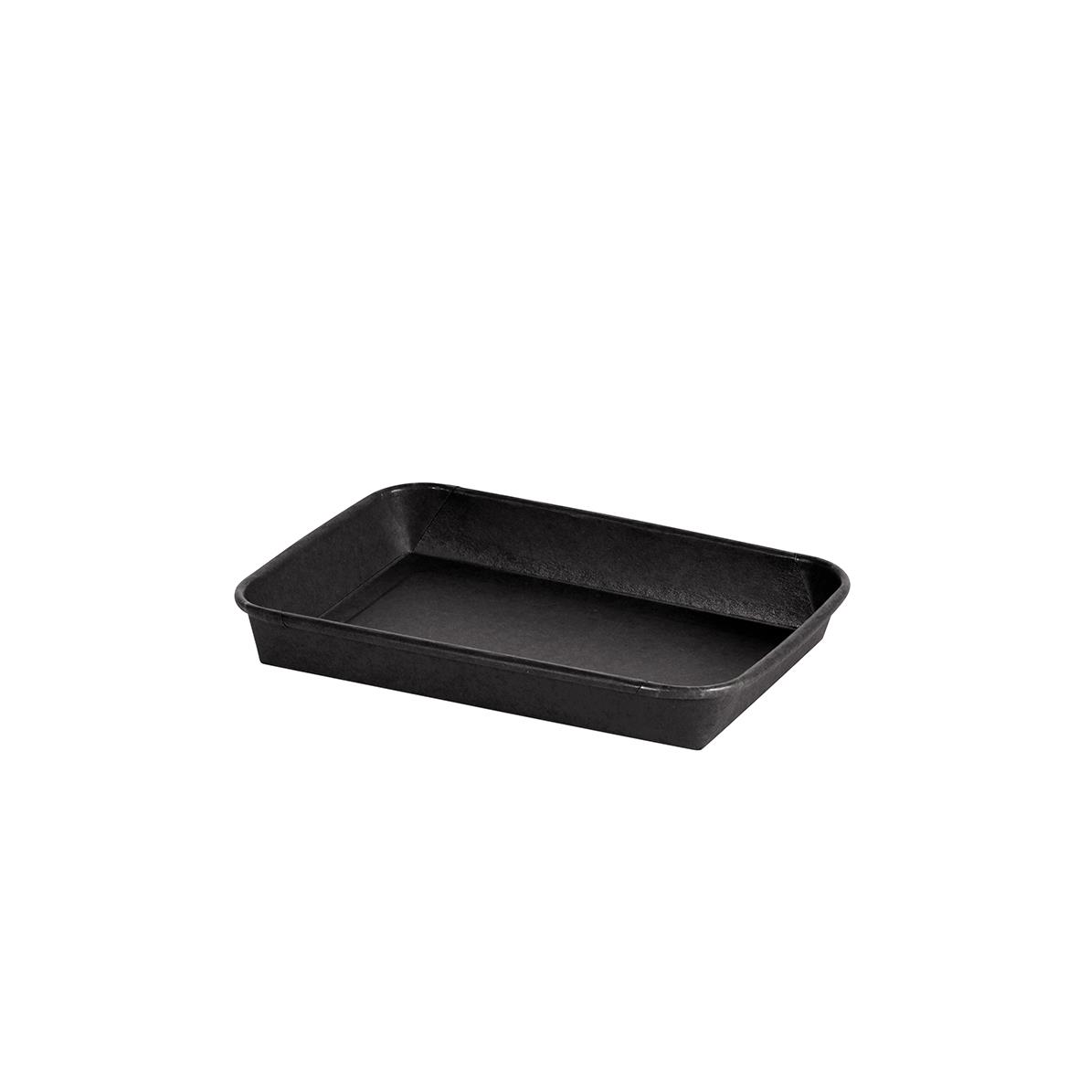 Svart pappersform Duni Contrast 185x129x24mm 400ml
