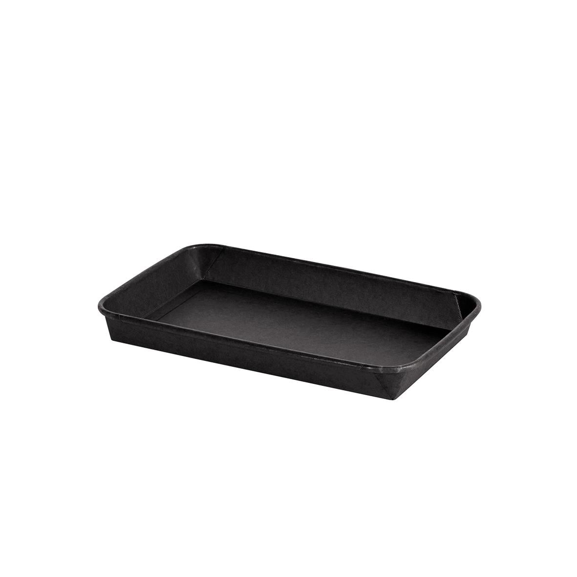 Svart pappersform Duni Contrast 221x138x24mm, 500ml