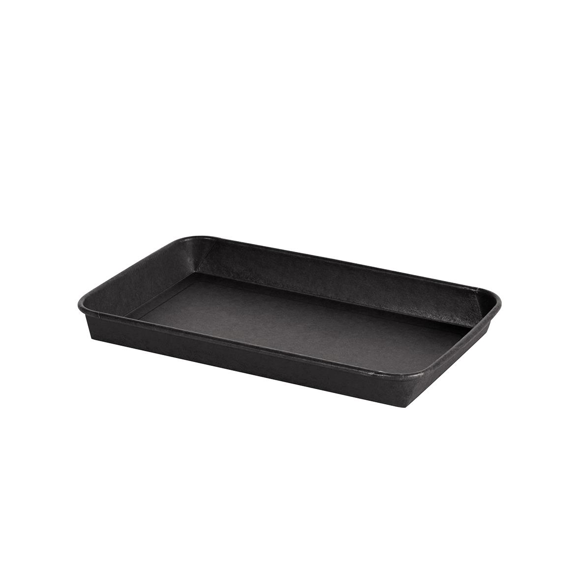 Svart pappersform Duni Contrast 241x152x24mm, 700ml