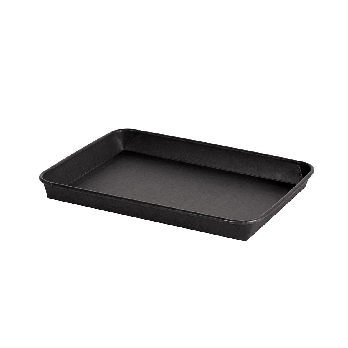 Svart pappersform Duni Contrast 256x182x24mm, 900ml