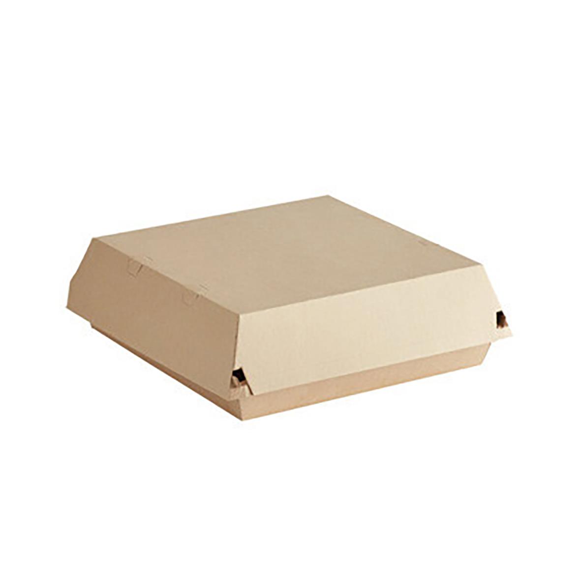 " Take Away Brun 152x200x75mm i papp, för take away mat"