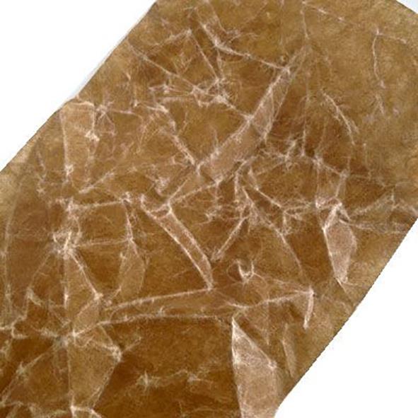 Brunt vaxpapper med vit marmorering i storlek 160x220 mm