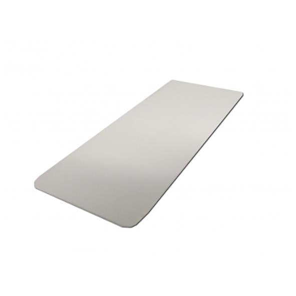 Rektangulär vit tårtbricka 100x300 mm