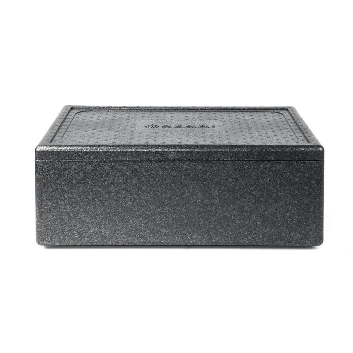 Svart Termobox Hendi Profi Line Ink Lock 600x400x285mm 40L