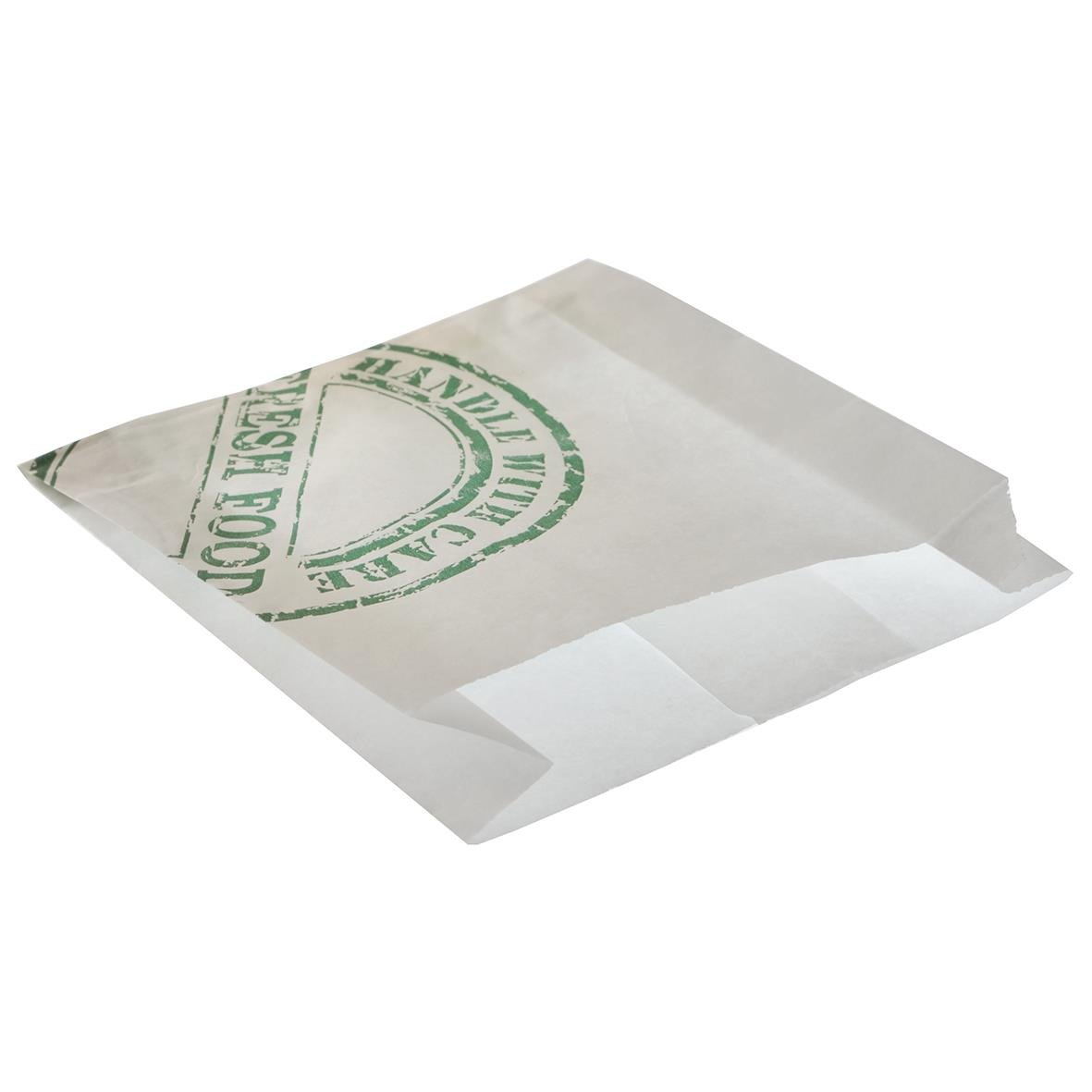 Stripspåse Fresh Food 110/30x107 mm, vit, för förpackning av mat eller produkter