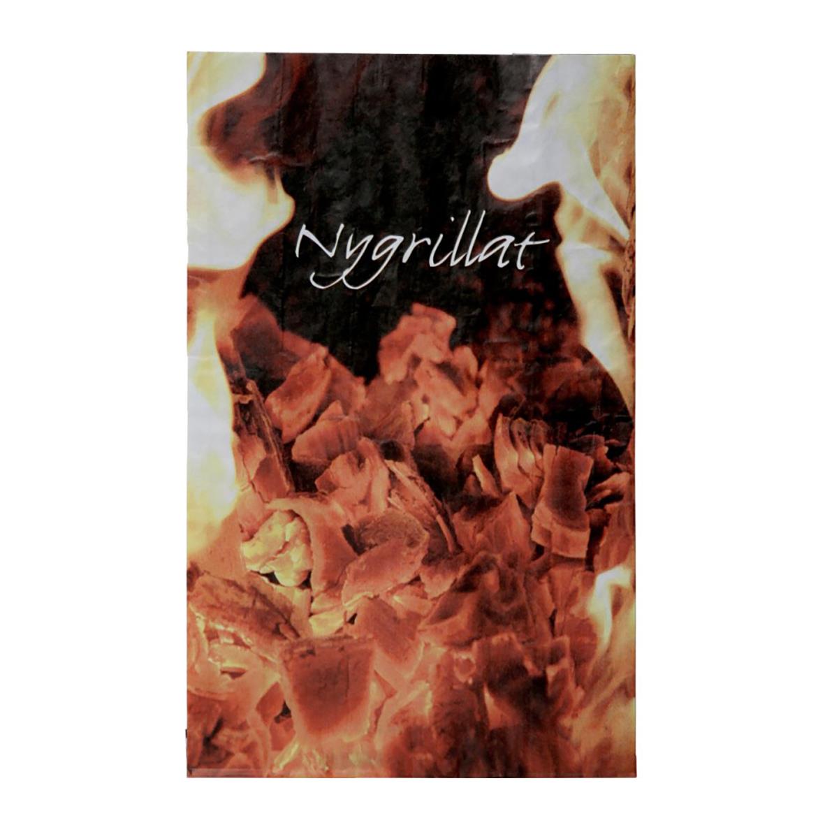 Grillpåse med fönster för nygrillat kött, mått 150x60x300mm