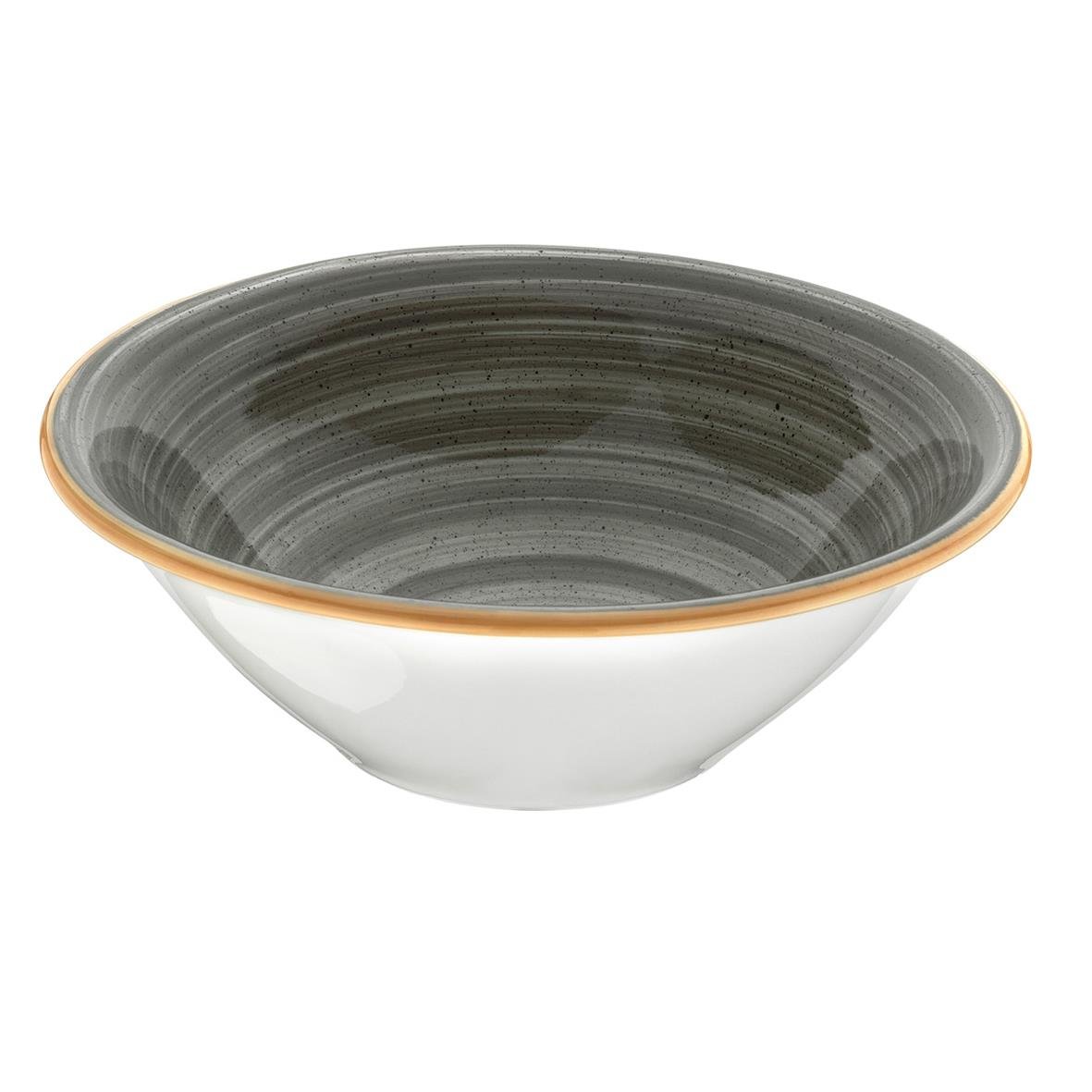 Skål Bonna Aura Space Ø16cm med grå insida och vit utsida