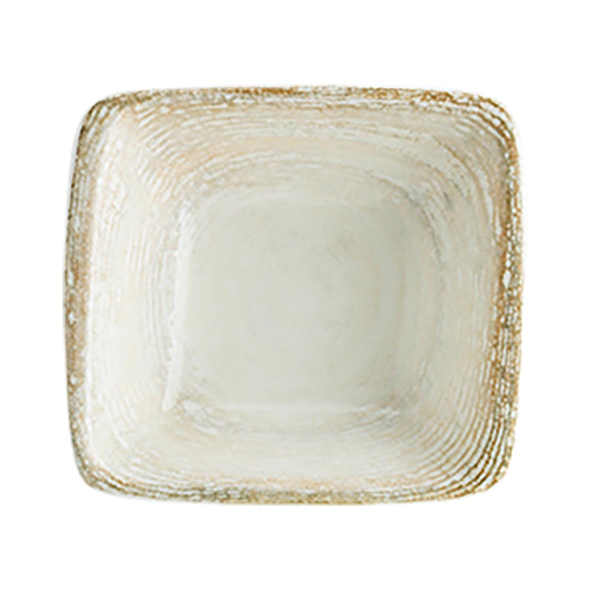 Skål Bonna Patera 8x8,5cm i kvadratformat med rustik design
