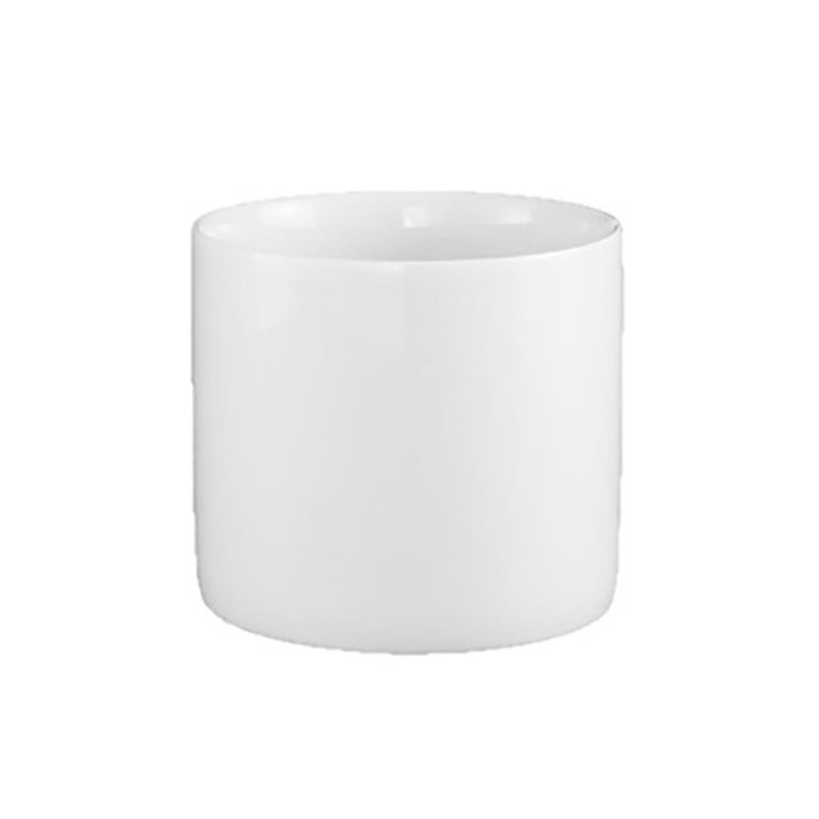 Vit dressingkrus Ø12x11cm, 1 liter