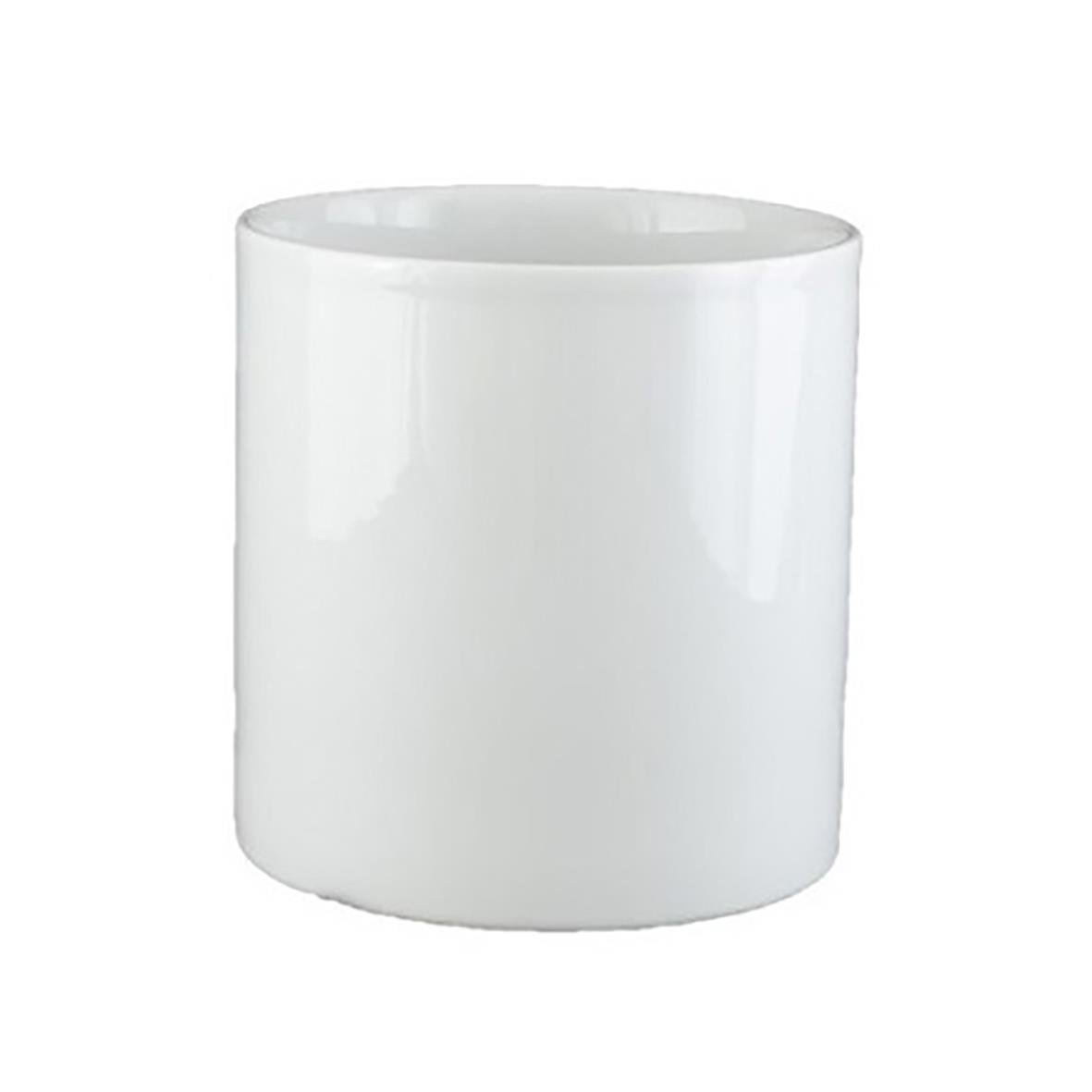 Vit dressingkrus Ø14x14,5cm, 1,85L