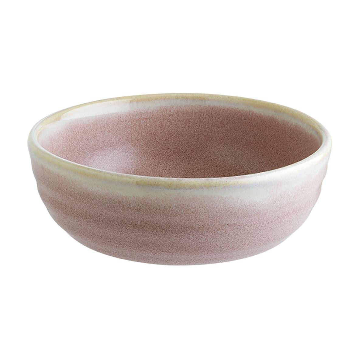Pink skål Bonna Pott Ø14cm med en mjuk, glaserad yta