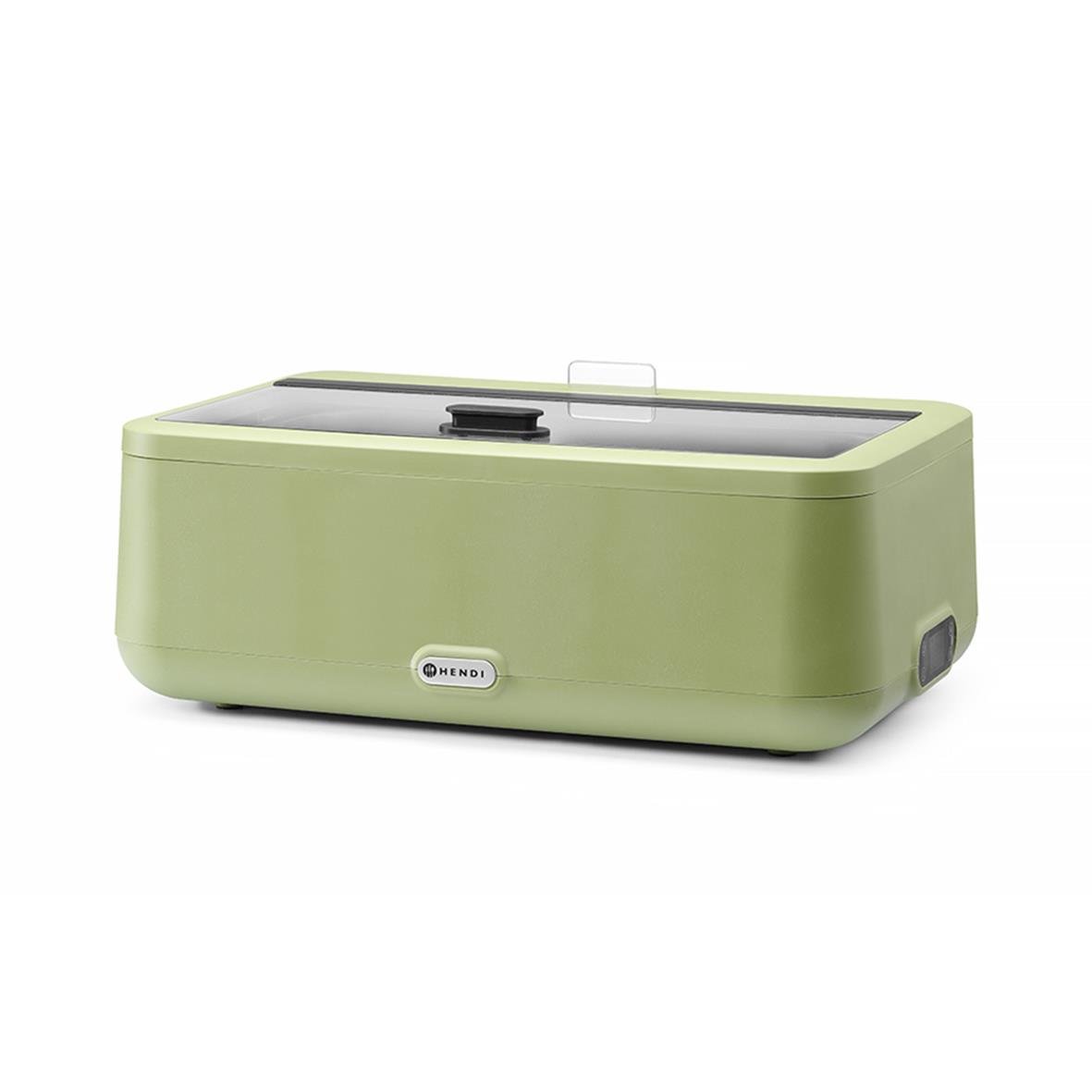 Grön chafing dish Hendi Hedi Uniq med måtten 607x402x245mm