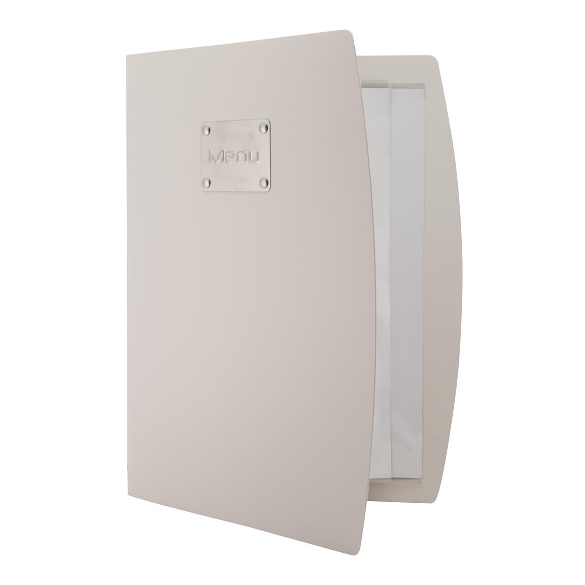 Vit menypärm Securit Rio A4 för dokumentorganisation