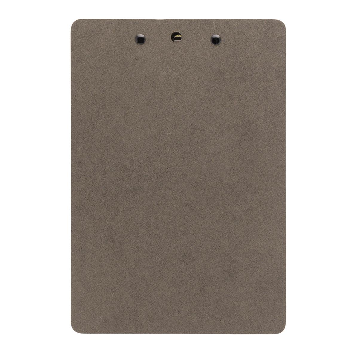 Menyhållare Securit Vintage med klämma i grå färg för A5-format