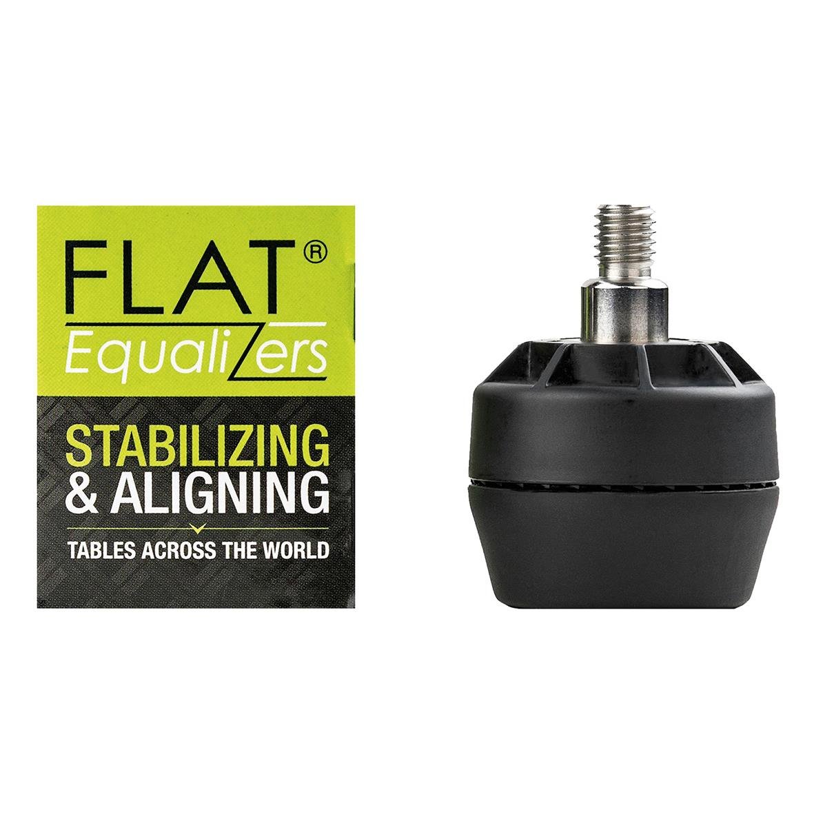 Justerbar bordsfötter Flat Equalizer M8 för stabilisering och justering av bord