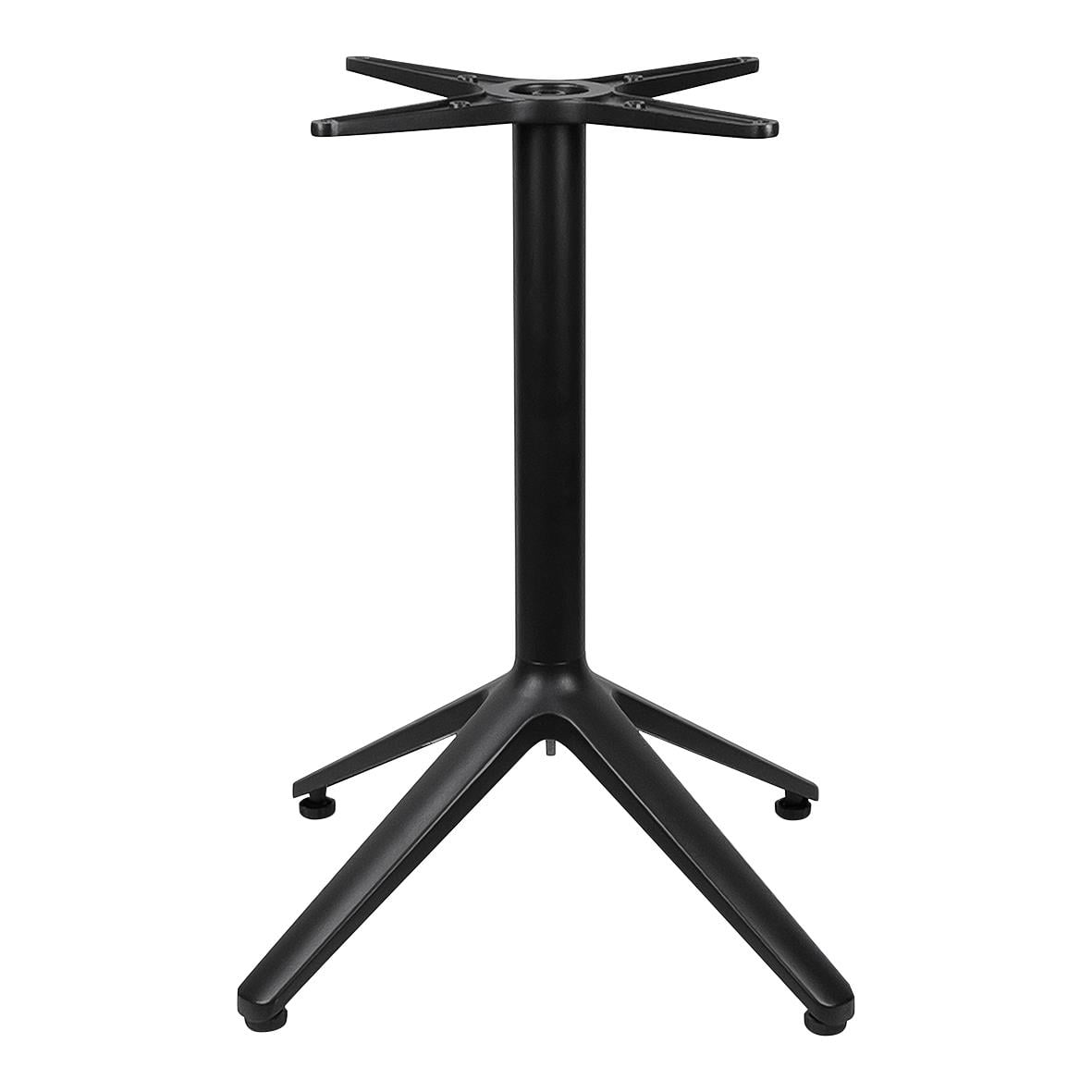 Svart bordstativ Granada med extra tyngd på 4 kg, för stabilitet