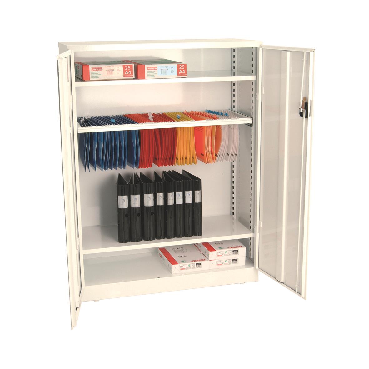 Förvaringsskåp Agrippa 1000x1320x425mm med hyllor och lådor