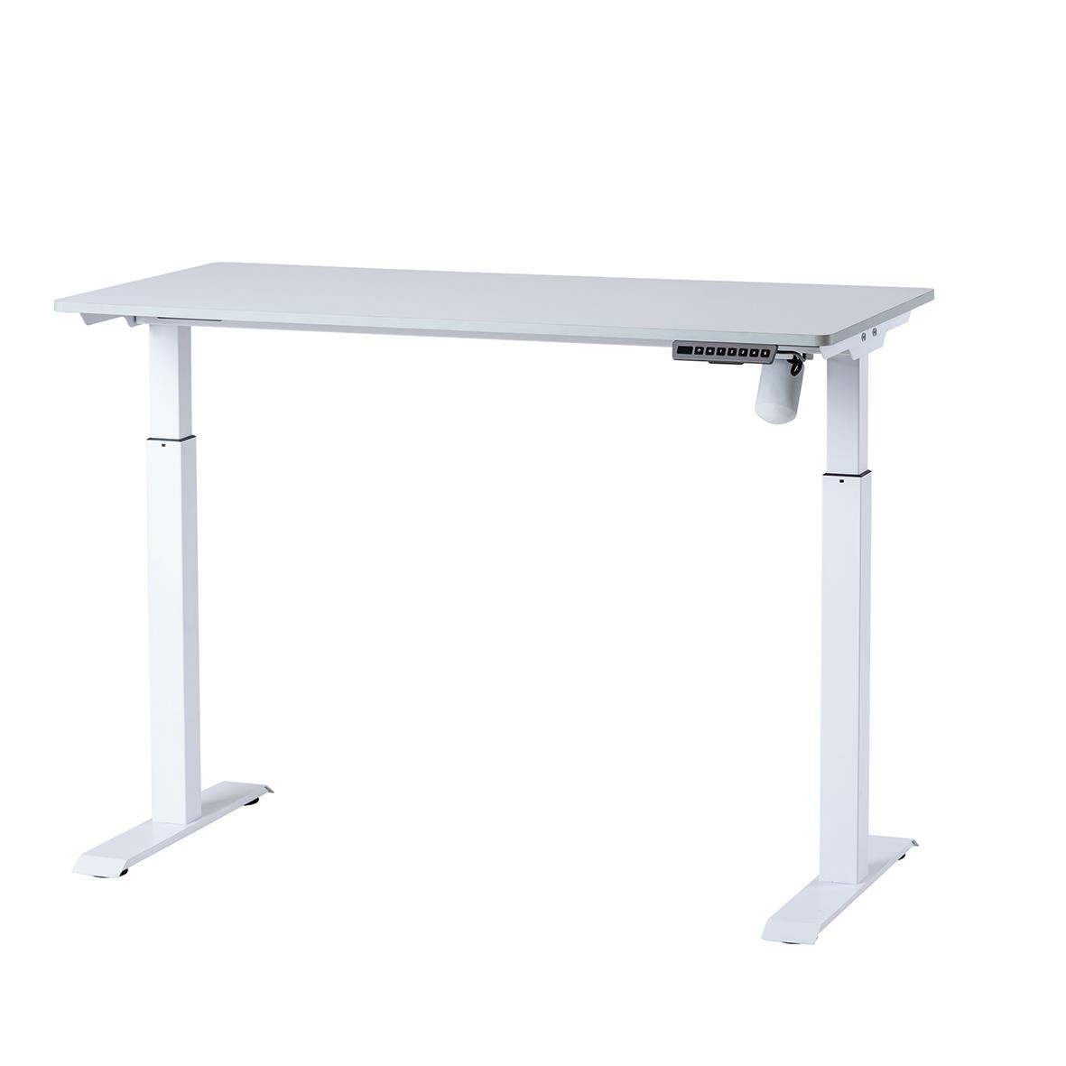 Höj- Sänkbart bord Sun-Flex Easydesk Elite vit 1200x600 mm