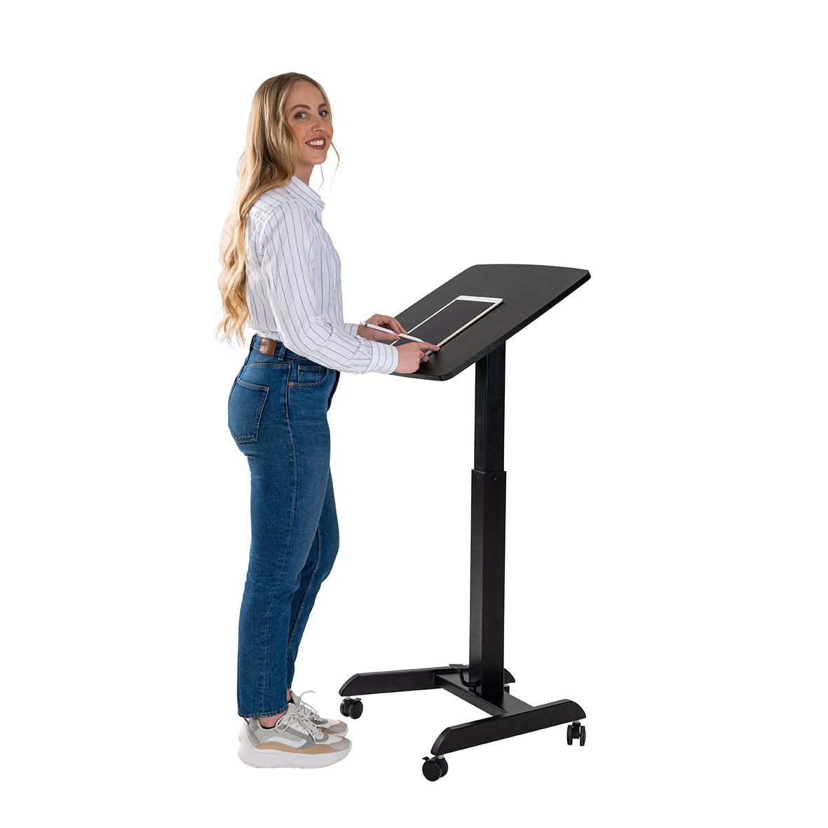 Höj- Sänkbart Skrivbord Sun-Flex Easydesk Pro svart 600x520 mm 70508668_2