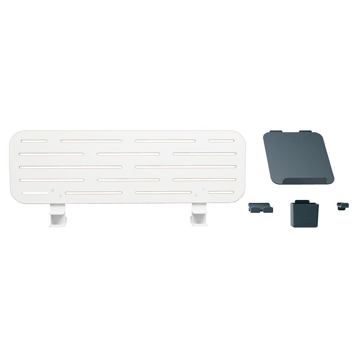 Desk organiser Leitz Till Ergo Pegboard med laptopställ och tre tillbehör, 85x25cm