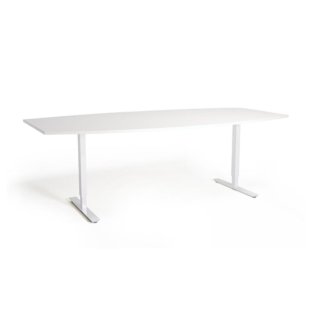 Konferensbord i vitlaminat med måtten 2800x1200/800