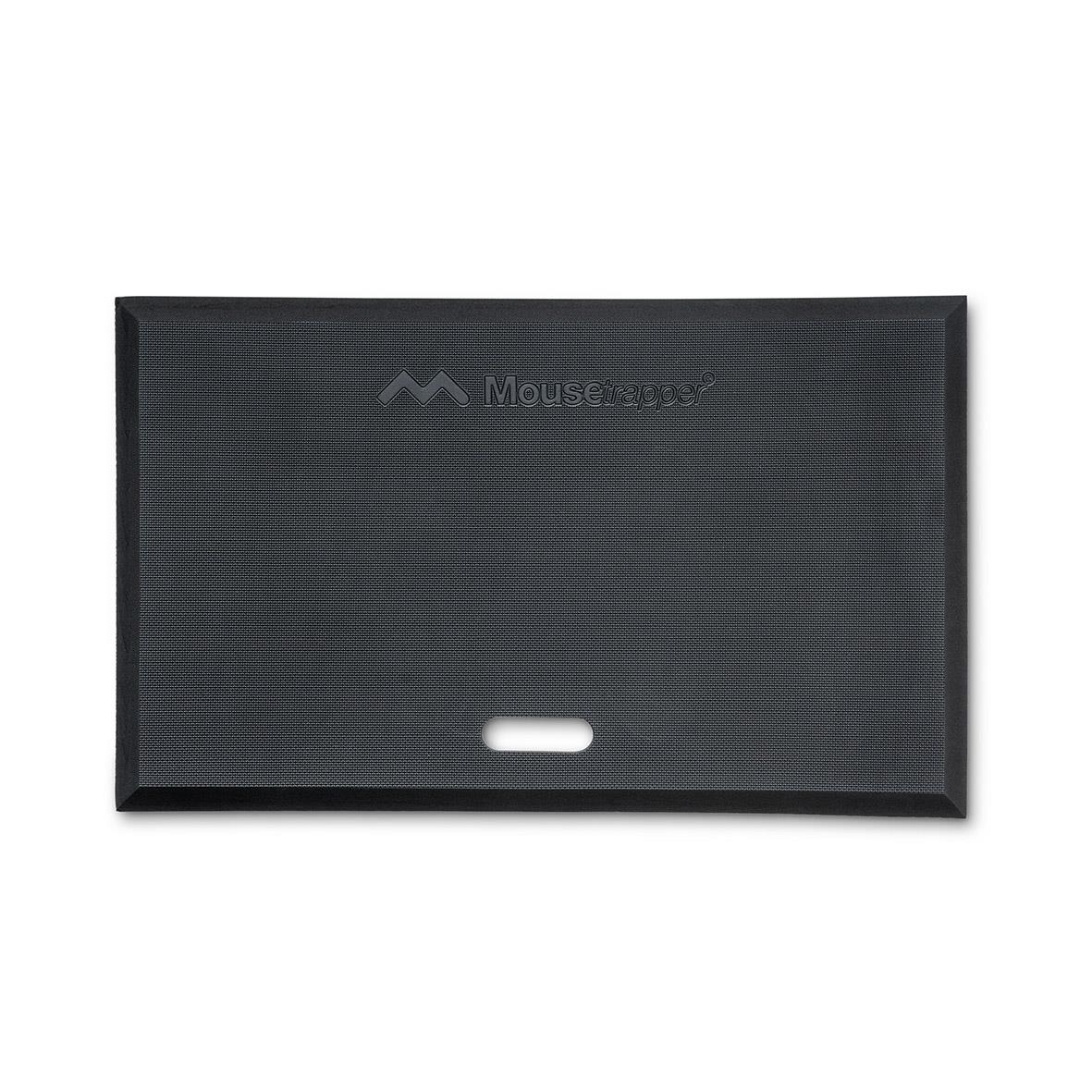 Svart ståmatta Mousetrapper Active med avläsningshål