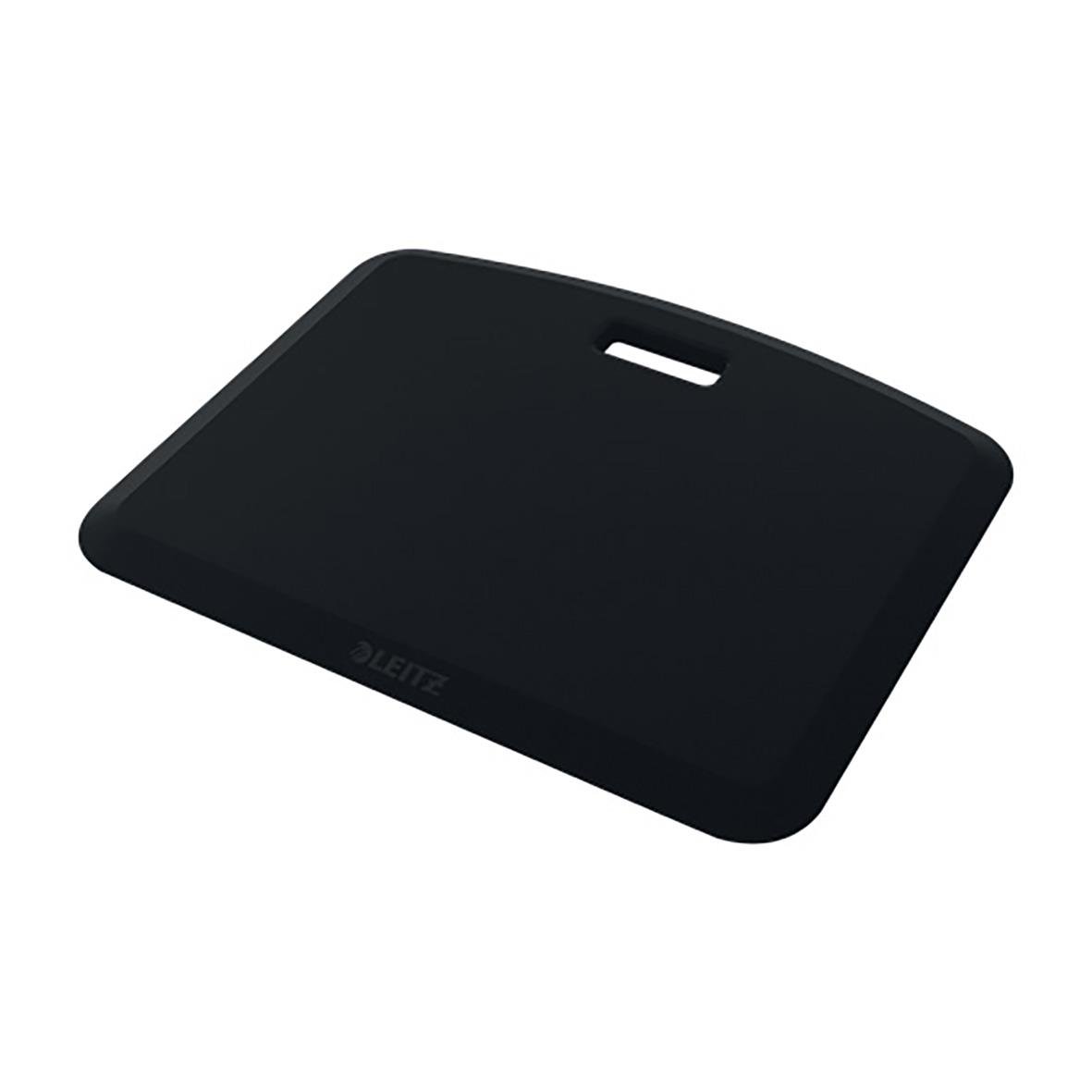 Ståmatta Leitz Ergo Cosy ergonomisk mörkgrå med handtag
