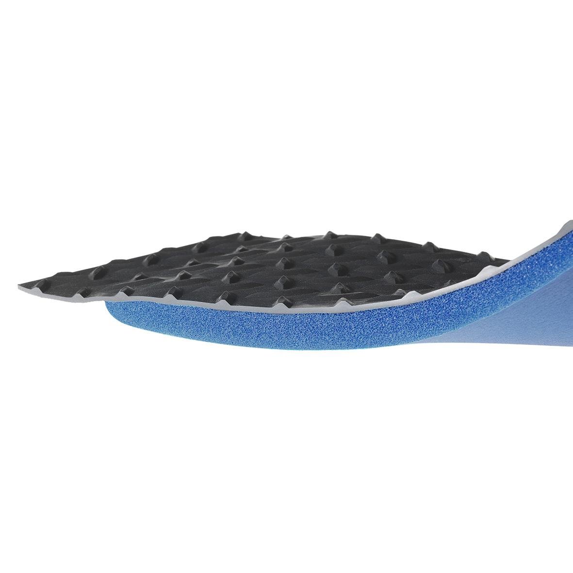 Svart arbetsplatsmatta Yoga Deck Zedlan i storlek 91x61cm med texturerad yta för komfort och grepp