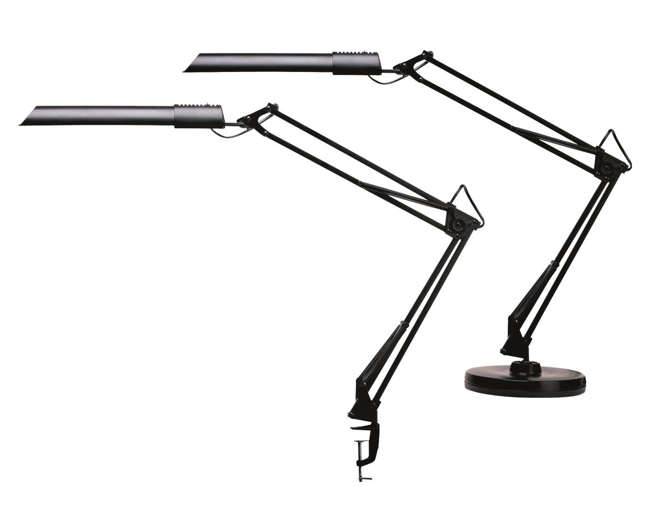 Bordslampa Unilux Swingo Led med bordsklämma och bordsfot svart 72010001_2