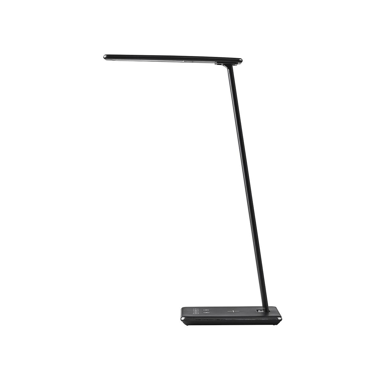 Svart bordslampa LightUp Singapore LED med minimalistisk design