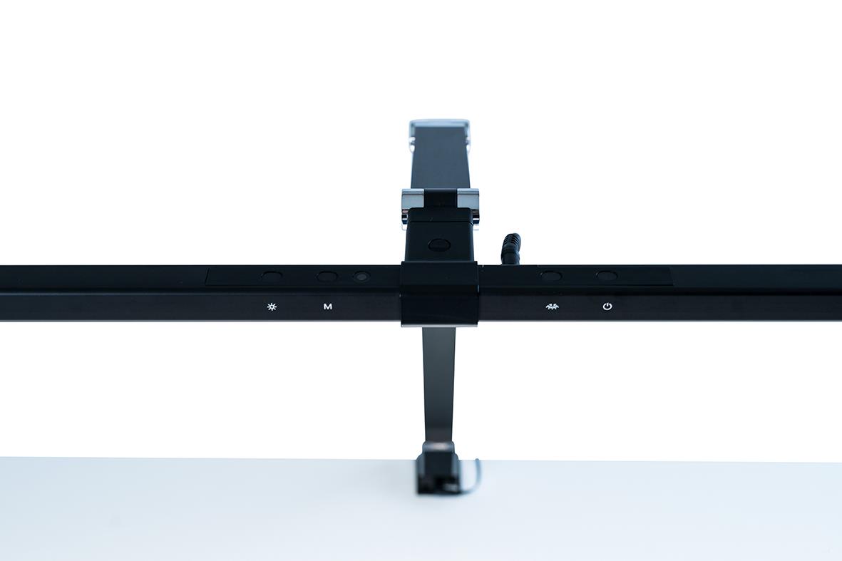 Bordslampa Sun-Flex Screenlite svart sett från sidan