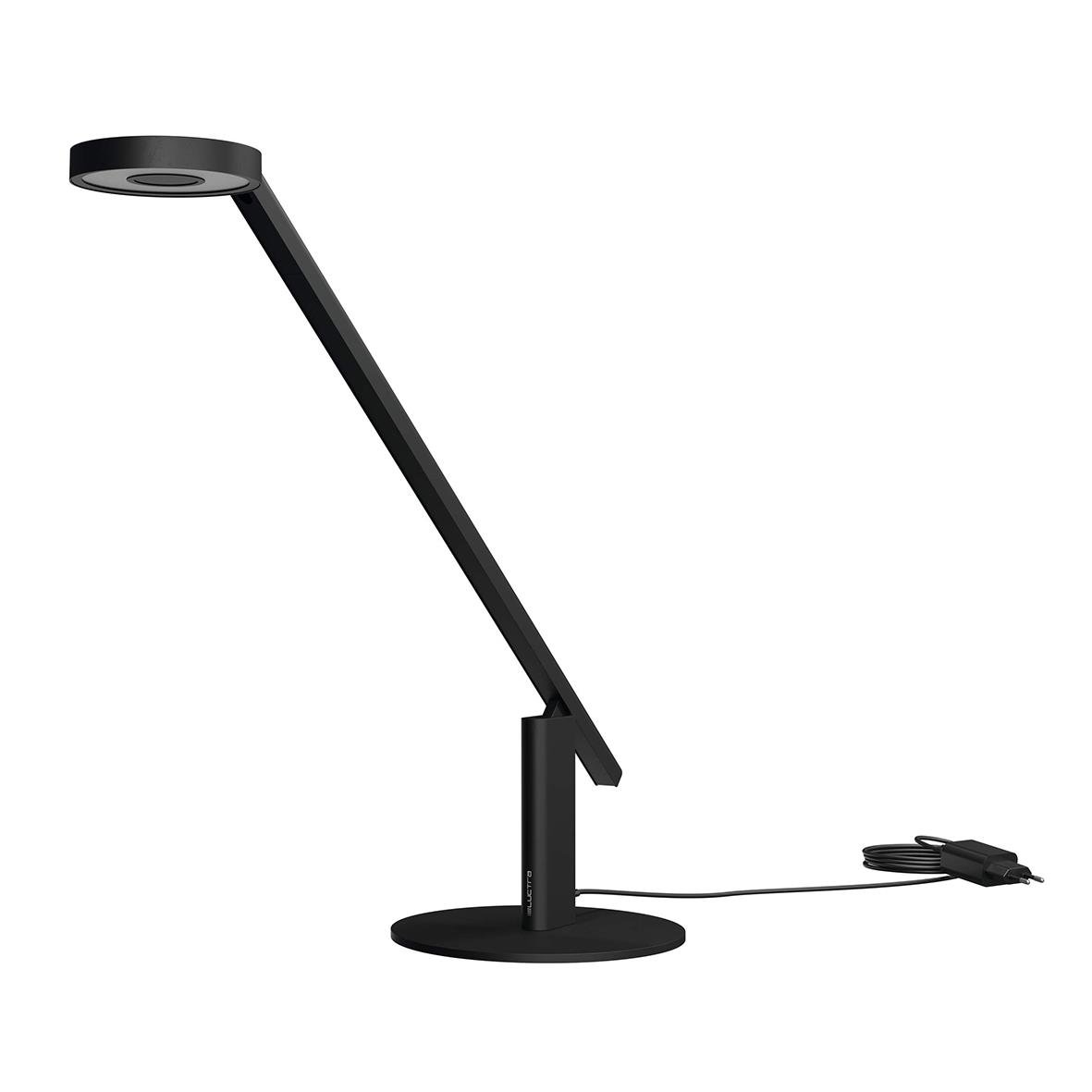 Svart skrivbordslampa Luctra Table Lite med justerbar arm och sladd