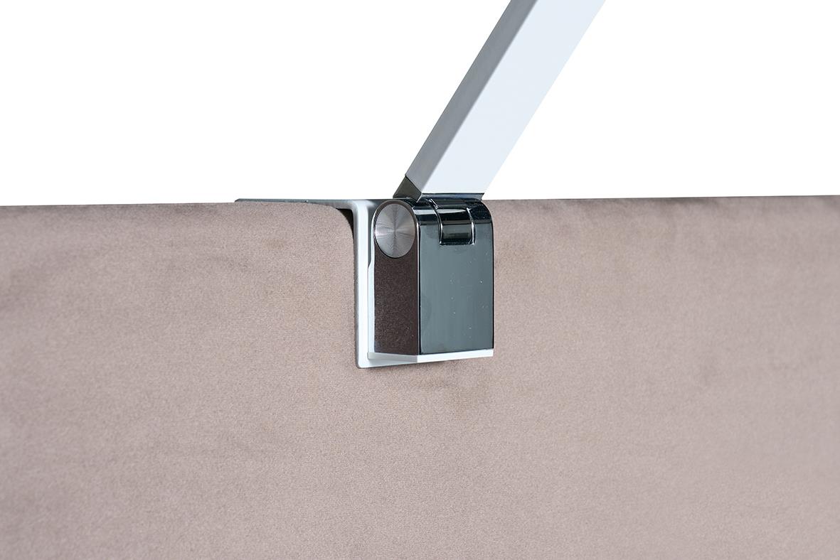 Bordslampa Sun-Flex Screenlite Vit monterad på bordskant