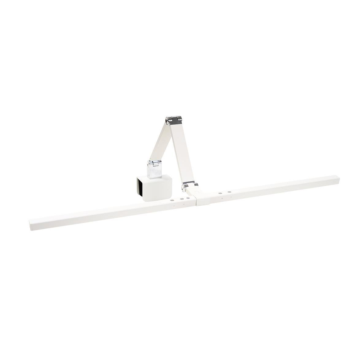 Vit bordslampa Sun-Flex Screenlite Panel med justerbar arm och skärm