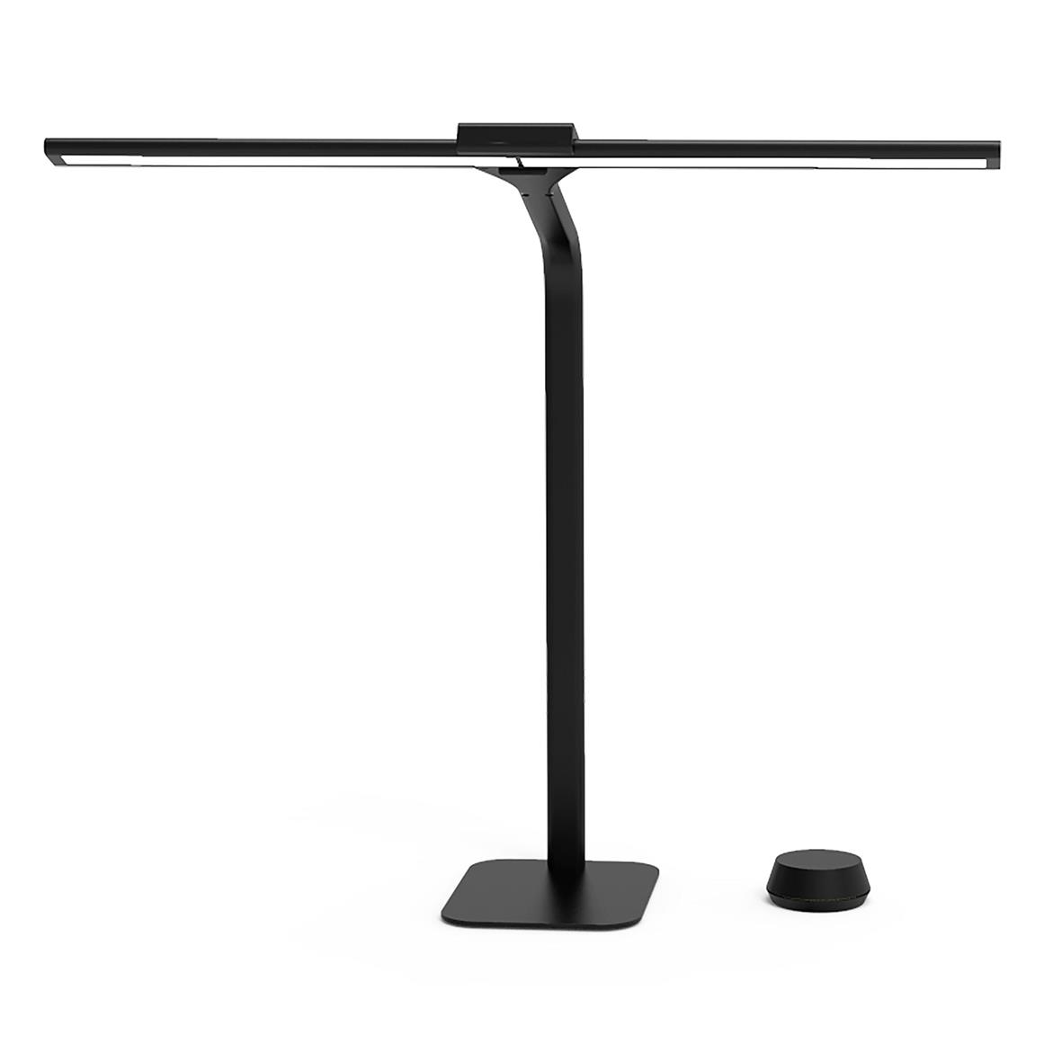 Skrivbordslampa Unilux Strata Base svart med justerbar arm och trådlös kontroll