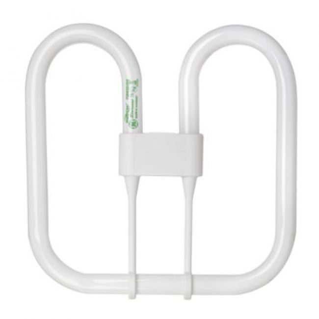 Kompaktlysrör GR10Q 4-stift 28W/827 Biax 2D, vitt, spiralformad lysrörsarmatur