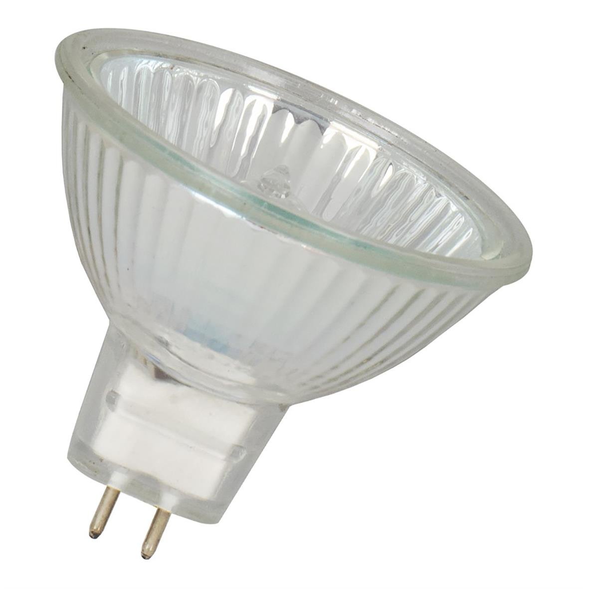 Halogenlampa GU5,3 50W/12V 36° 2950K i glasfattning