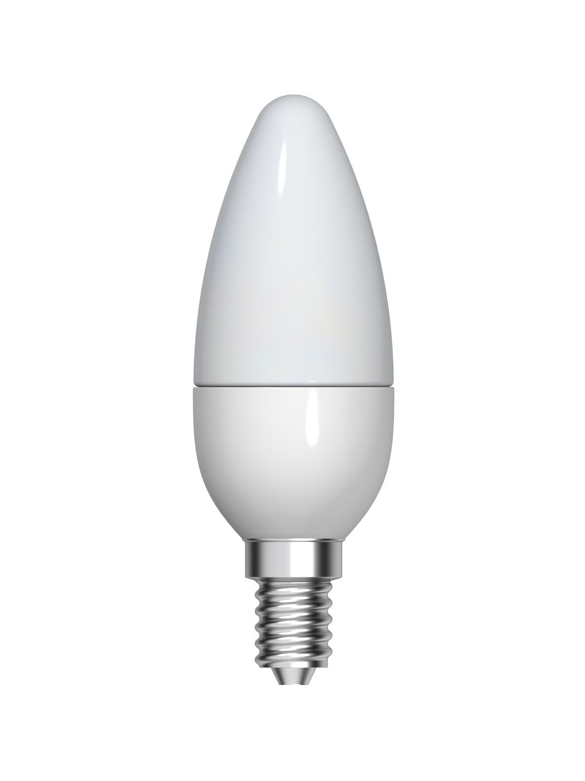 LED-lampa GE E14 4W(25W) Opalvit Kron dimbar 72100070_1