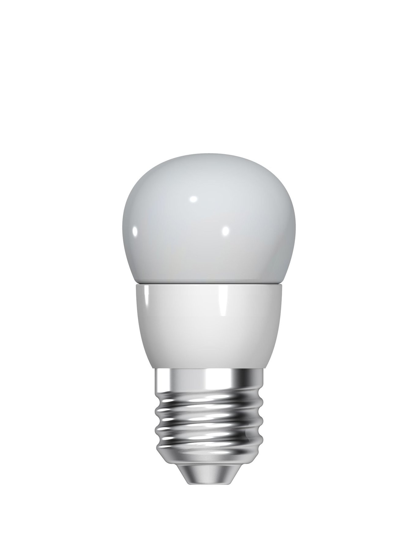 LED-lampa GE E27 4W(25W) Opalvit Klot dimbar 72100073_1