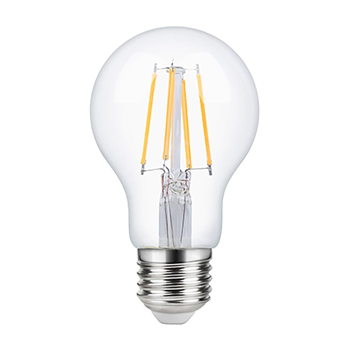 LED-lampa E27 7W/60W klar filament, dimbar, klassisk design