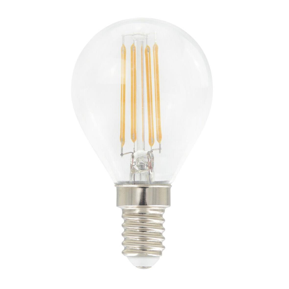LED-lampa 3-stegs E14 4,5W Filament Klot