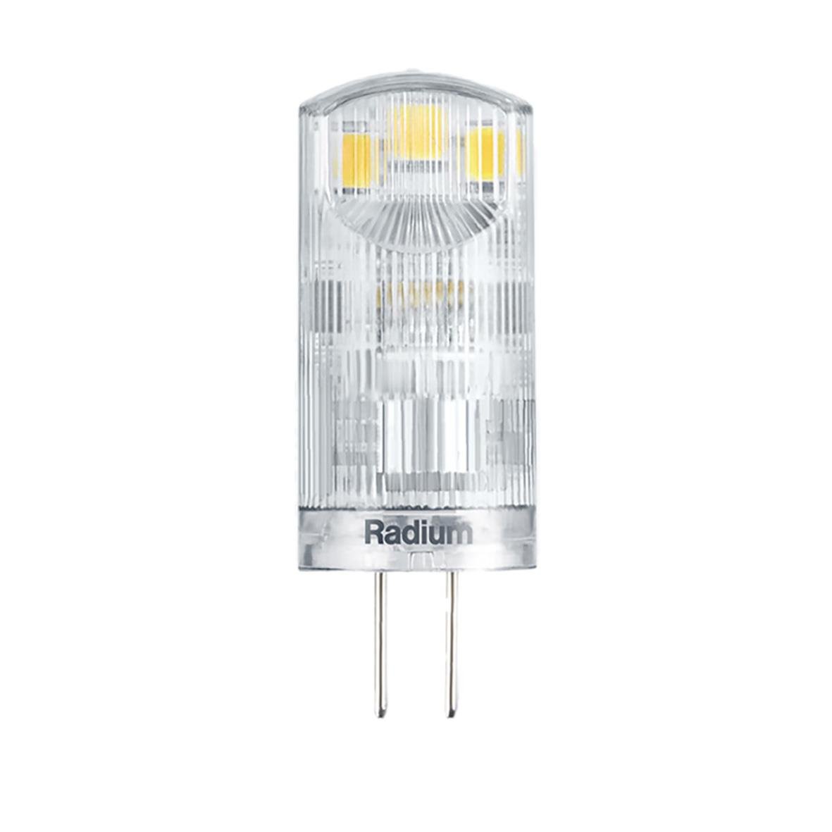 LED-lampa G4 12V 1,8W 827 200lm i genomskinlig kapsling
